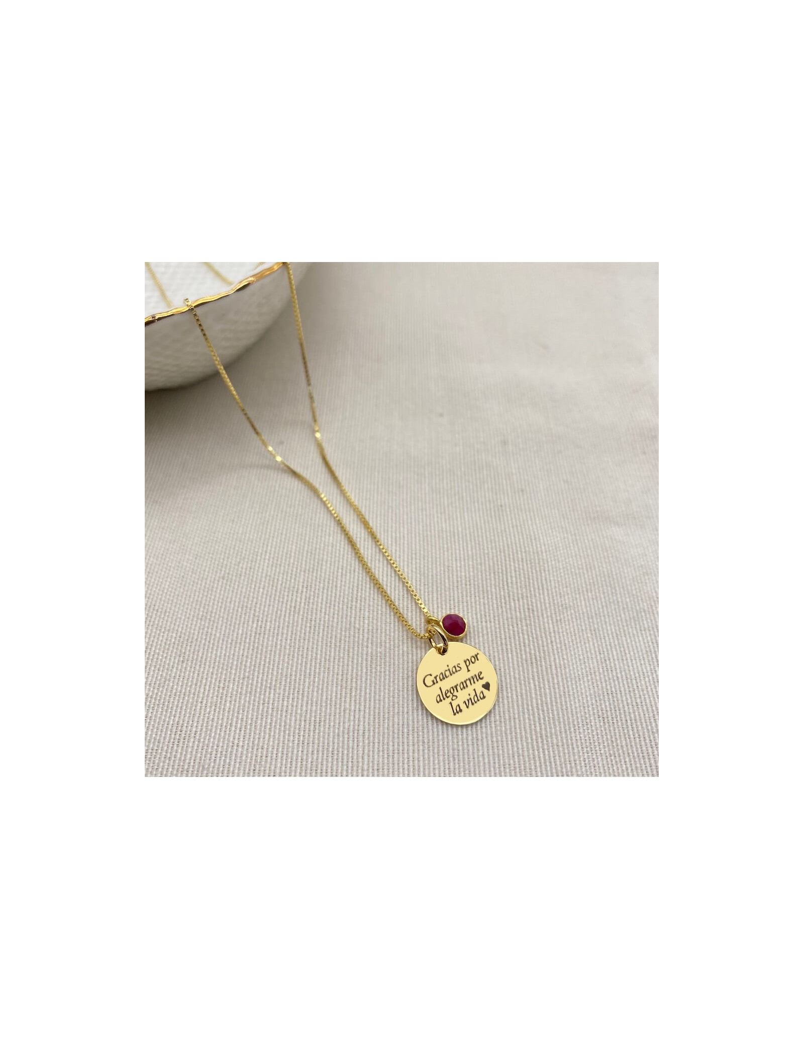 Pack Collares Plaque Stone | Regalos Personalizados | Malu Maiese