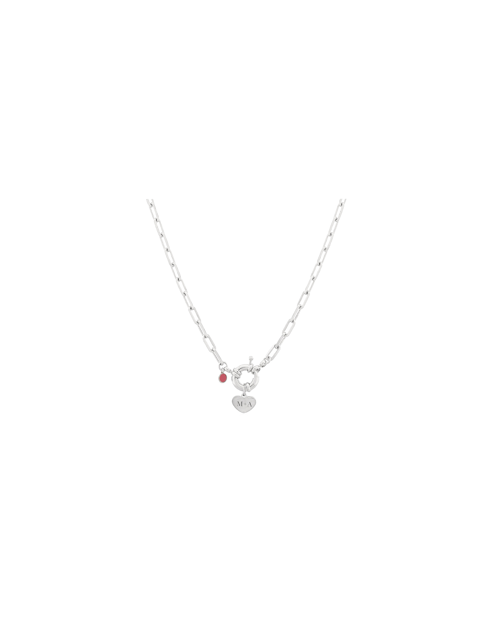 Collar Marinera Corazón | Personalizado Grabado Corazón | Malu Maiese