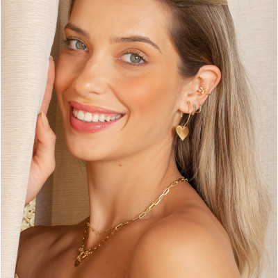 Heart Long Earrings | Heart Earrings | Malu Maiese 2