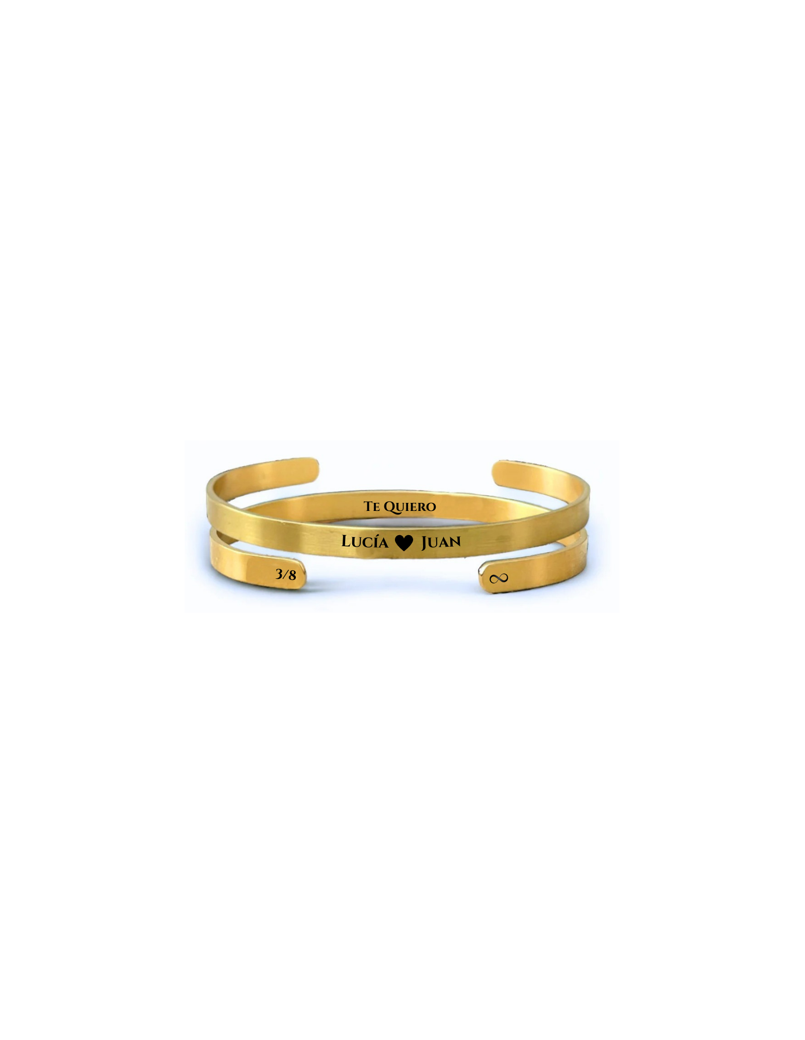 Carpe Diem Stainless Steel Bracelet | Engraved Bracelet | Malu Maiese
