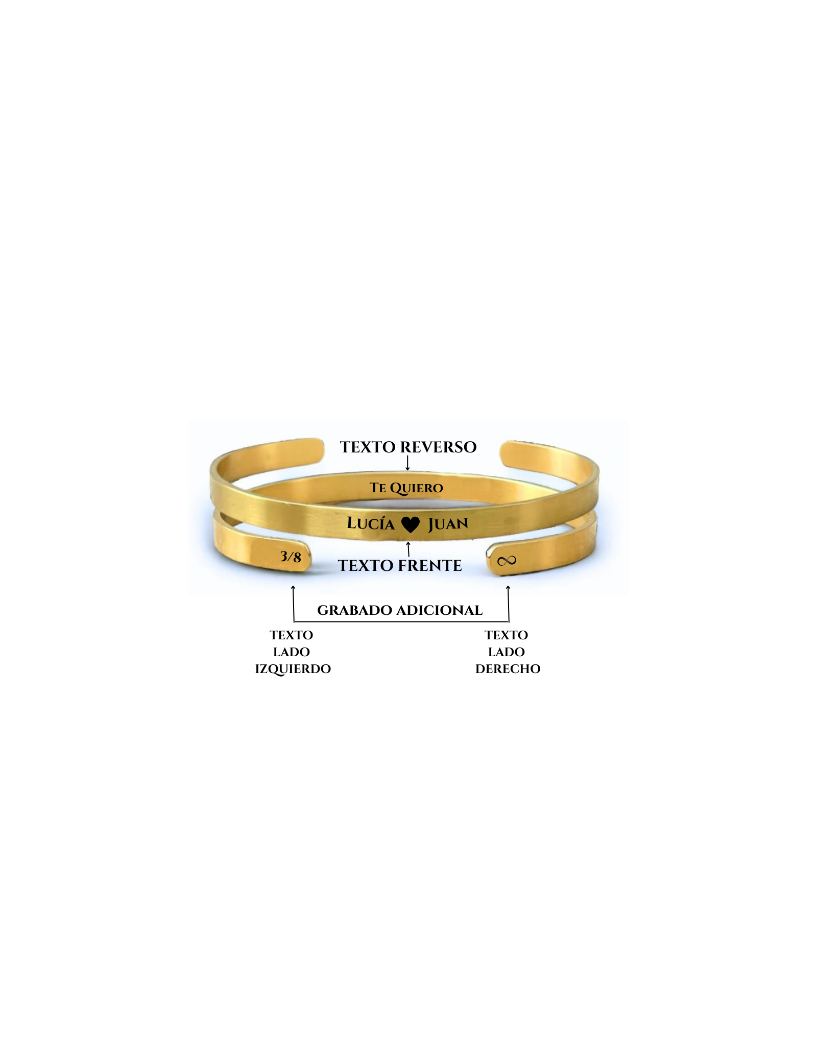Carpe Diem Stainless Steel Bracelet | Engraved Bracelet | Malu Maiese
