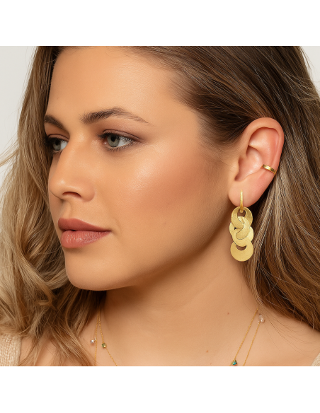 Pendientes Largos Wave | Maxi Pendientes Mujer | Malu Maiese