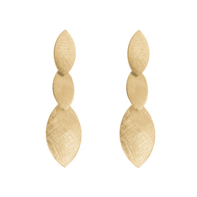 Pendientes Largos Navettes | Maxi Pendientes | Malu Maiese