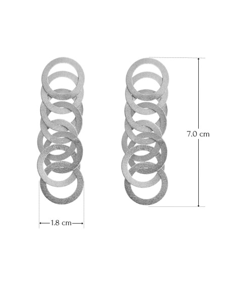 Brinco Maxi Chain | Brinco de Corrente | Malu Maiese
