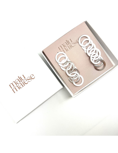Pendientes Maxi Chain | Pendientes de Cadena | Malu Maiese