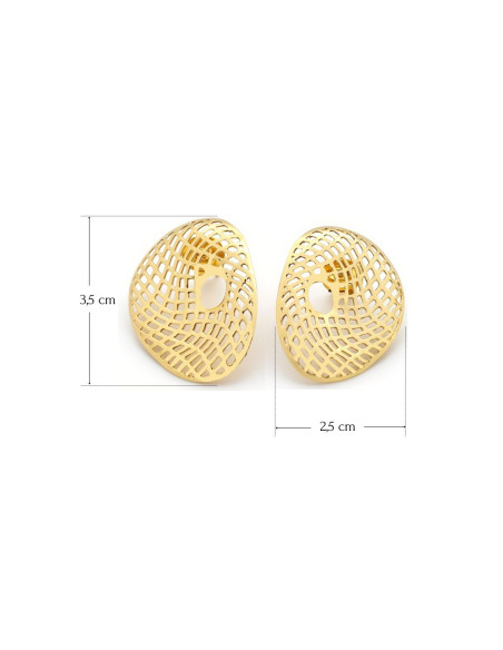 Brinco Aurea | Brinco Design Único | Malu Maiese