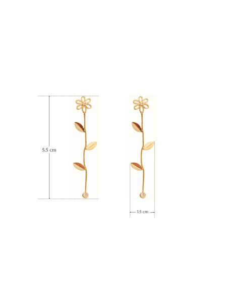 Brinco Fiorella | Brinco Design Único | Malu Maiese