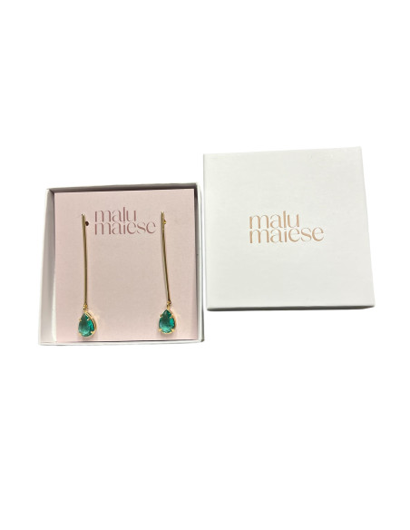 Pia Maxi Earrings | Drop XL Earrings | Malu Maiese