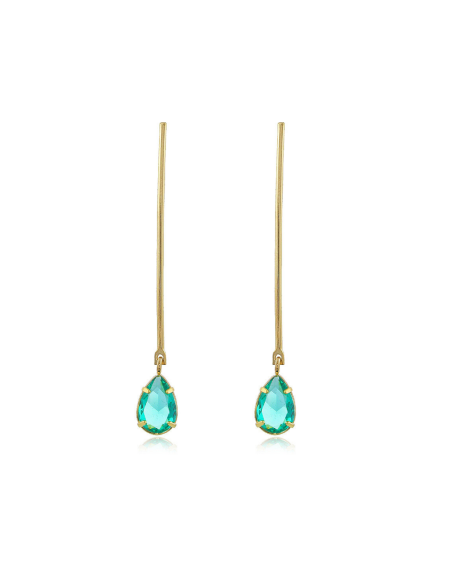 Brinco Maxi Pia | Drop Earrings | Malu Maiese