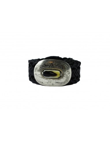 Cinturón Western Trenza Negro M