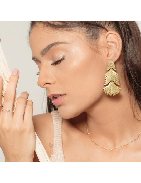 Brinco Maxi Bali | Leve e com design exclusivo | Malu Maiese