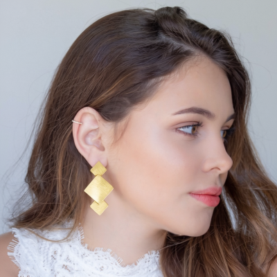 Pendientes Flow | Pendientes Largos Ligeros | Malu Maiese 2