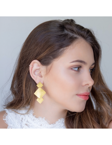 Flow Earrings | Lightweight Long Earrings | Malu Maiese