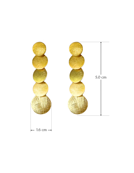 Fall Drop Earrings | Women Long Earrings | Malu Maiese